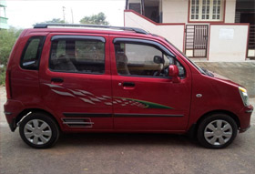 Maruti Wagon R cleaned with ZESSTA Products