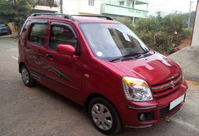 Maruti Wagon R cleaned with ZESSTA Products