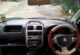 Maruti Wagon R cleaned with ZESSTA Products