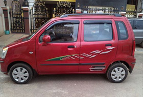 Maruti Wagon R cleaned with ZESSTA Products