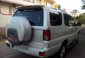 Tata Safari cleaned with ZESSTA Products