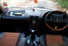 Tata Safari cleaned with ZESSTA Products