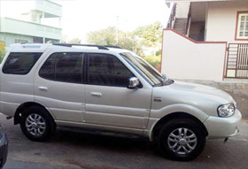 Tata Safari cleaned with ZESSTA Products
