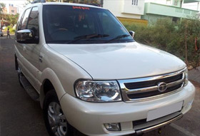 Tata Safari cleaned with ZESSTA Products