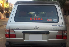 Toyota Qualis cleaned ZESSTA Products